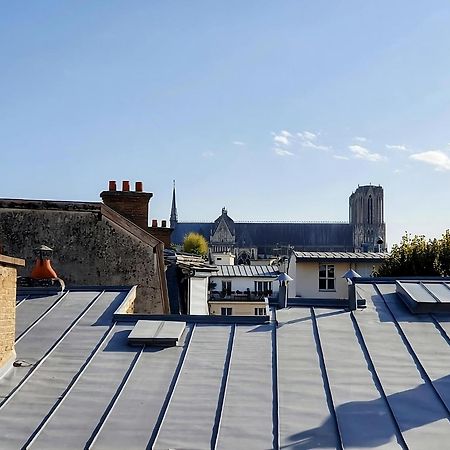 Appartement Premium Dans Une Belle Demeure - Hyper Centre-Ville De Reims Exteriör bild